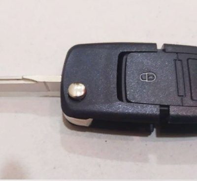Корпус выкидного ключа Volkswagen Skoda 2 кнопки